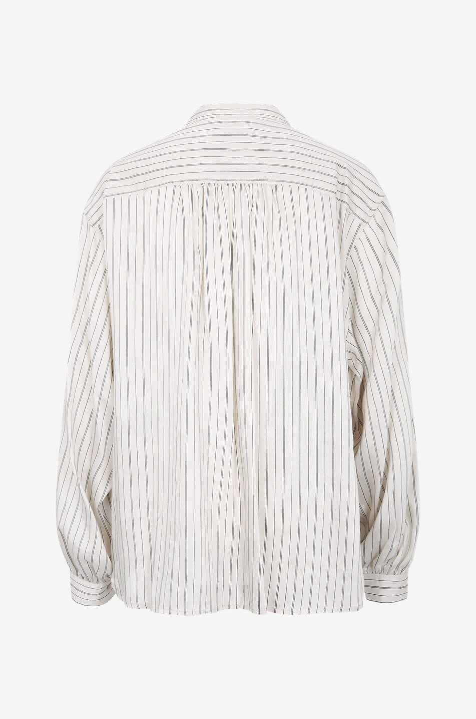 Blouse rayée en soie mélangée Ulys