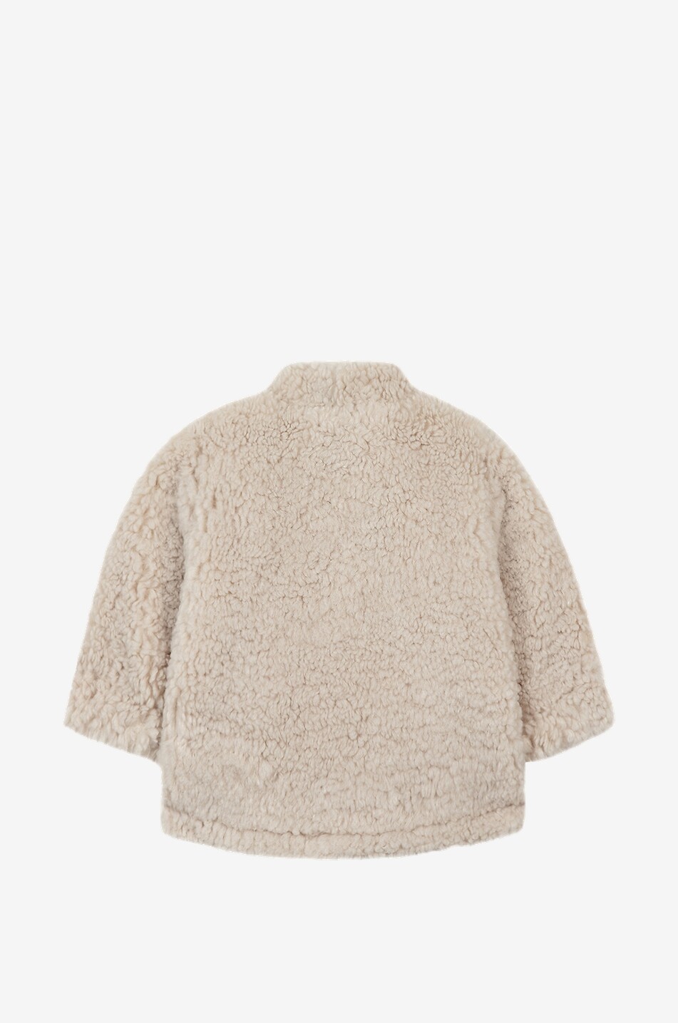 Baby-Teddy-Fleece-Jacke mit Aufnäher