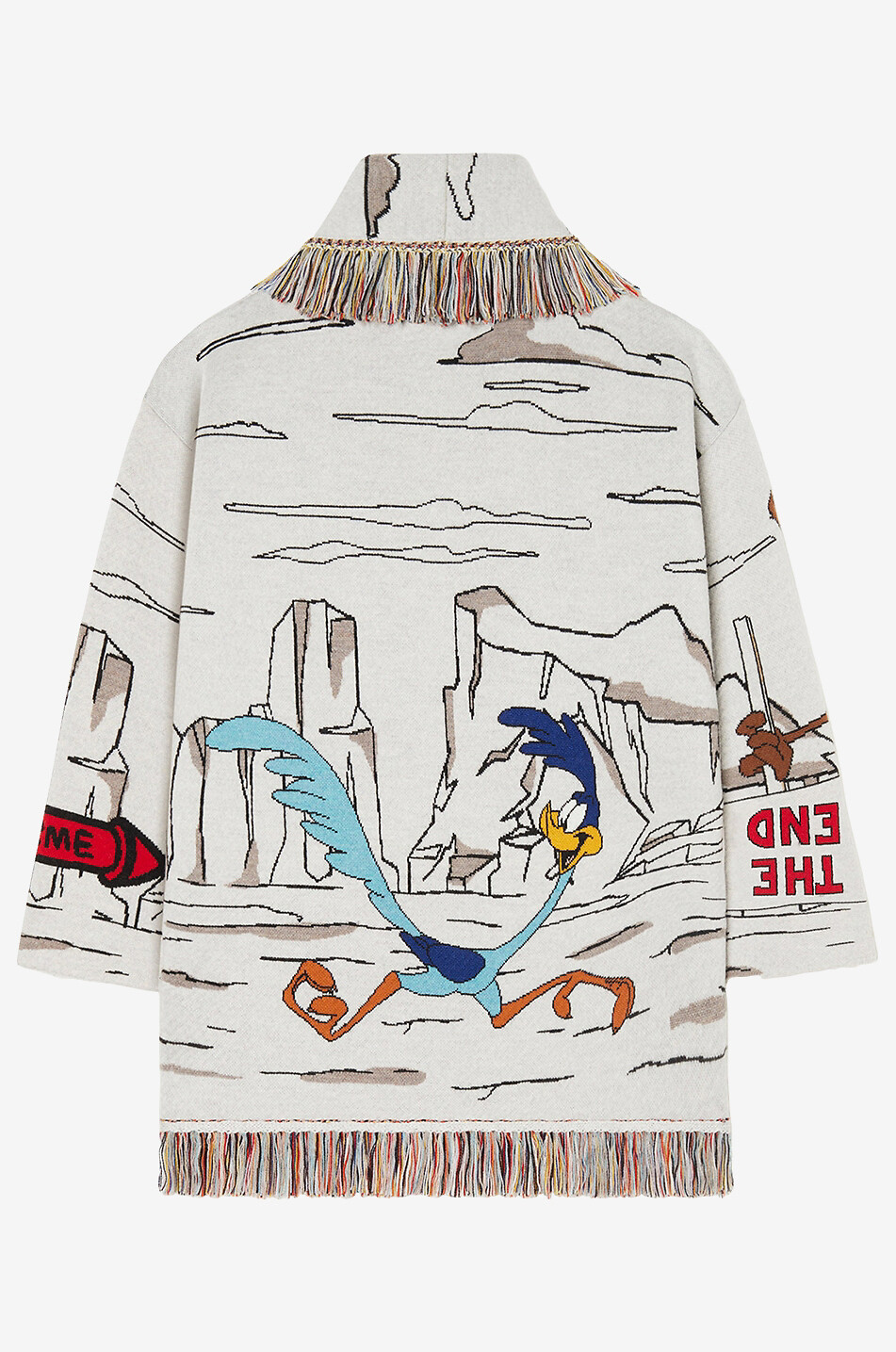 ALANUI Jacquard-Cardigan Race To The South Pole Damen BUNT 2