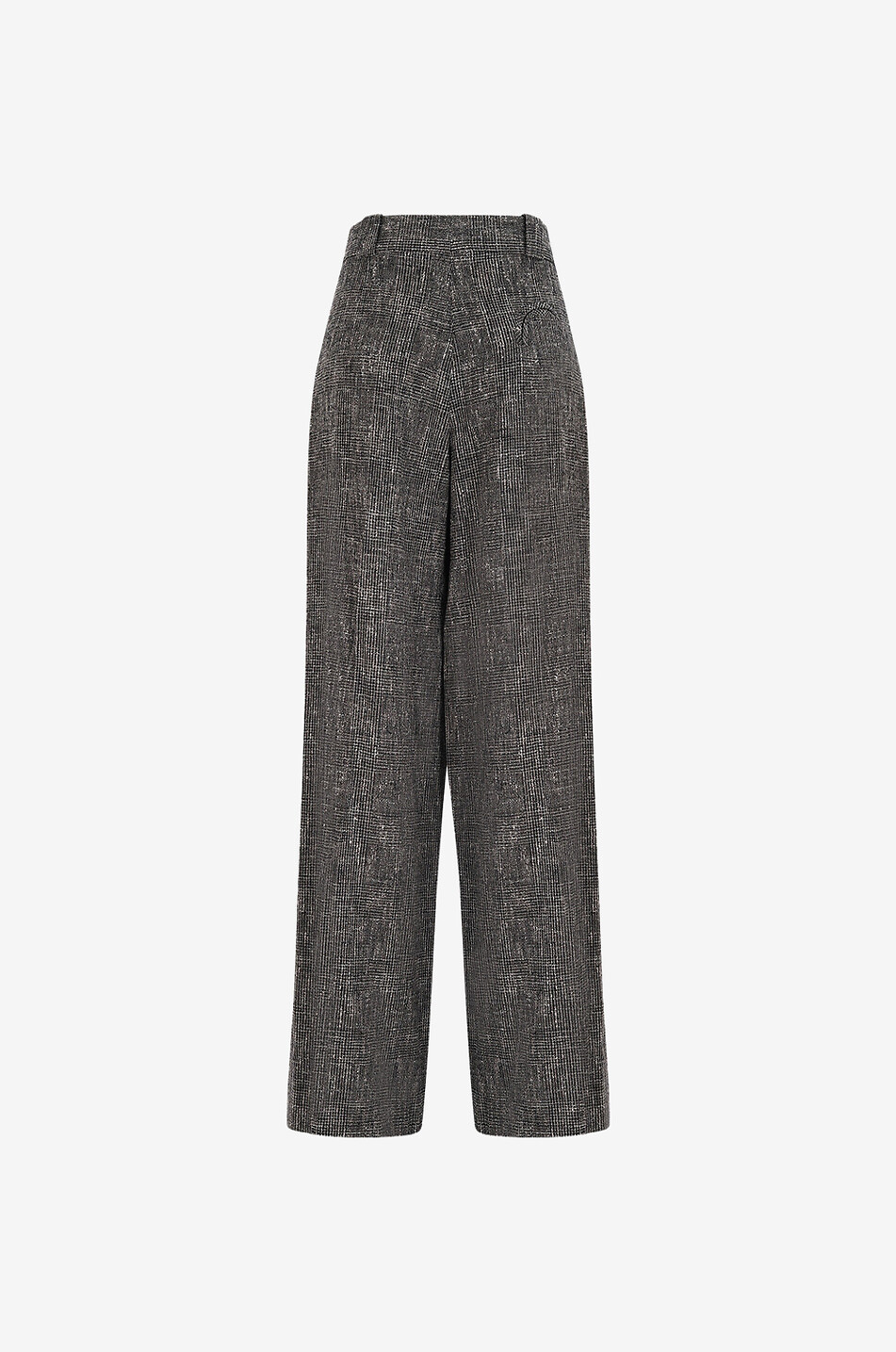 Pantalon large en tweed Husi Antara