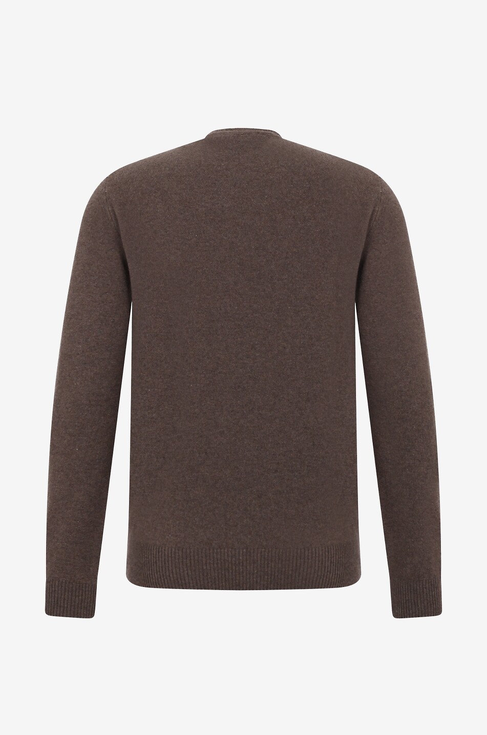 DANIELE FIESOLI Cashmere round neck jumper Men BROWN 2