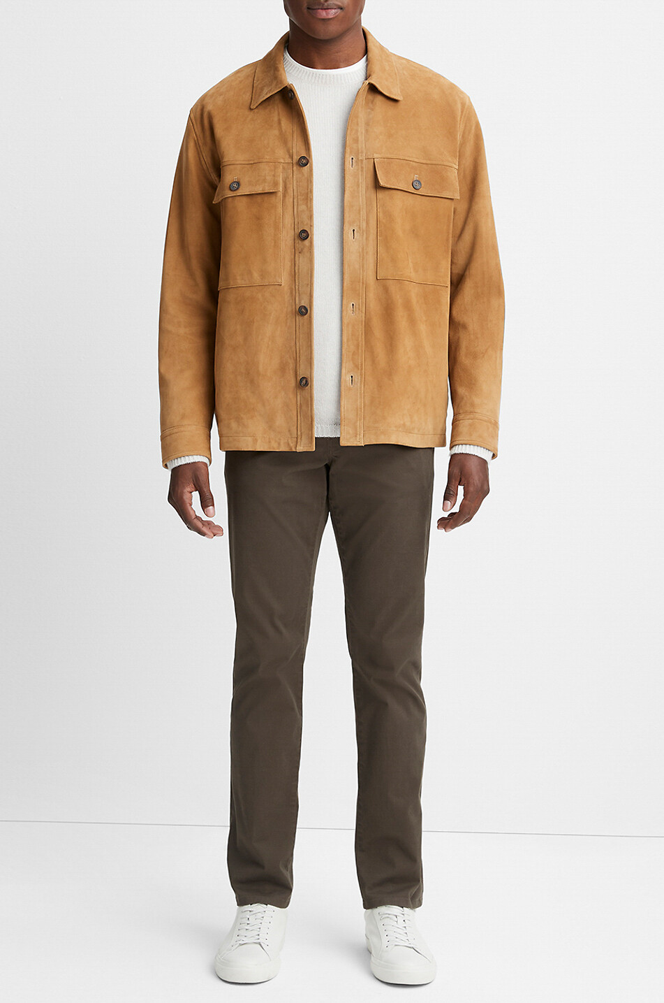 Hemdjacke aus Ziegenleder