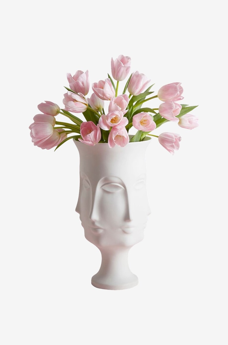JONATHAN ADLER Dora Maar Urn porcelain vase Home WHITE 2