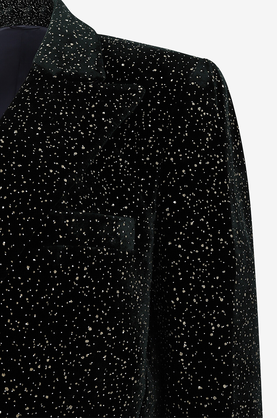 Blazer en velours scintillant Everyday Radiance