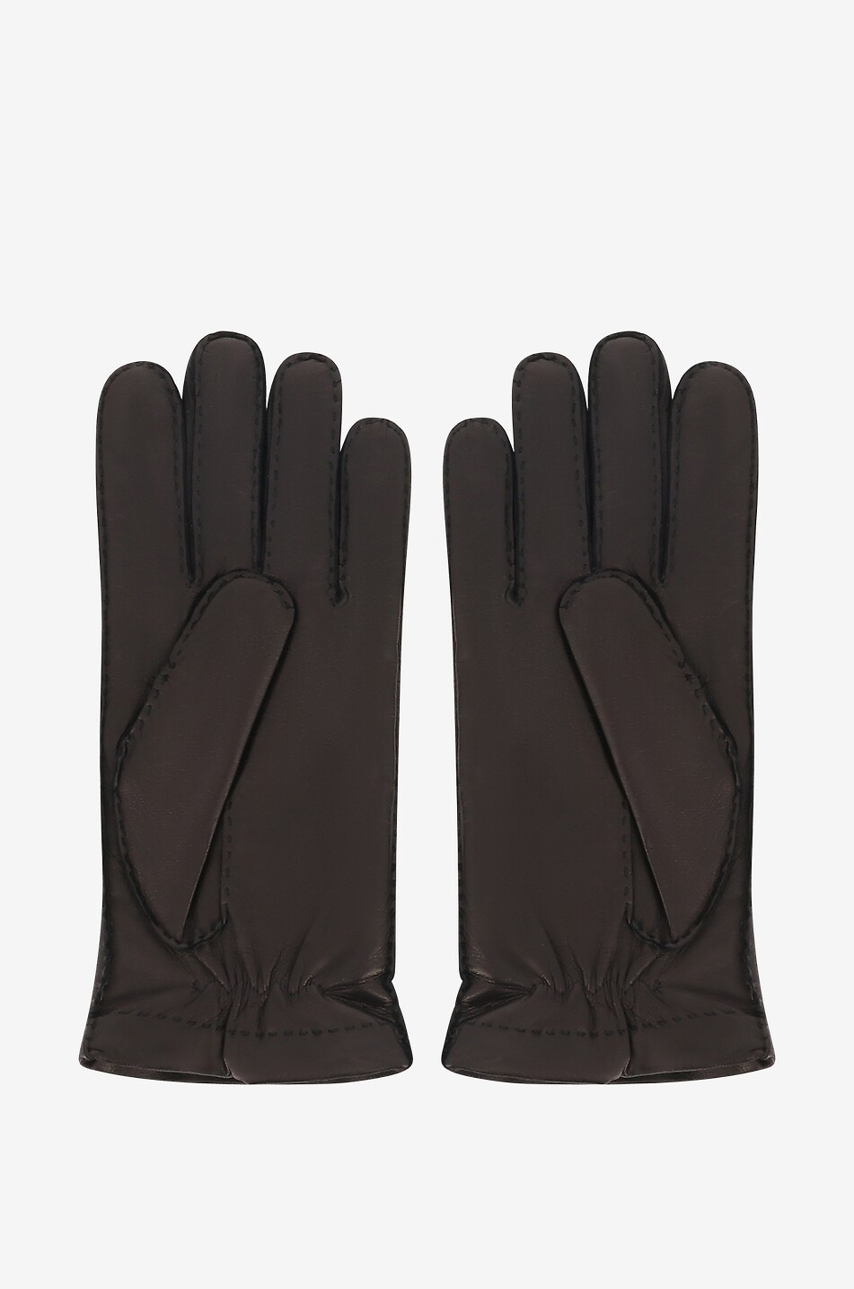 PIERO RESTELLI Gants en cuir Homme NOIR 2
