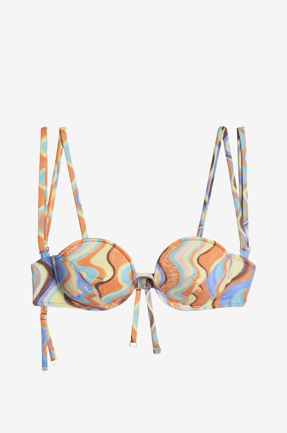 JACQUEMUS Haut de bikini rembourré Le haut de maillot Aouro Femme MULTICOLORE 1