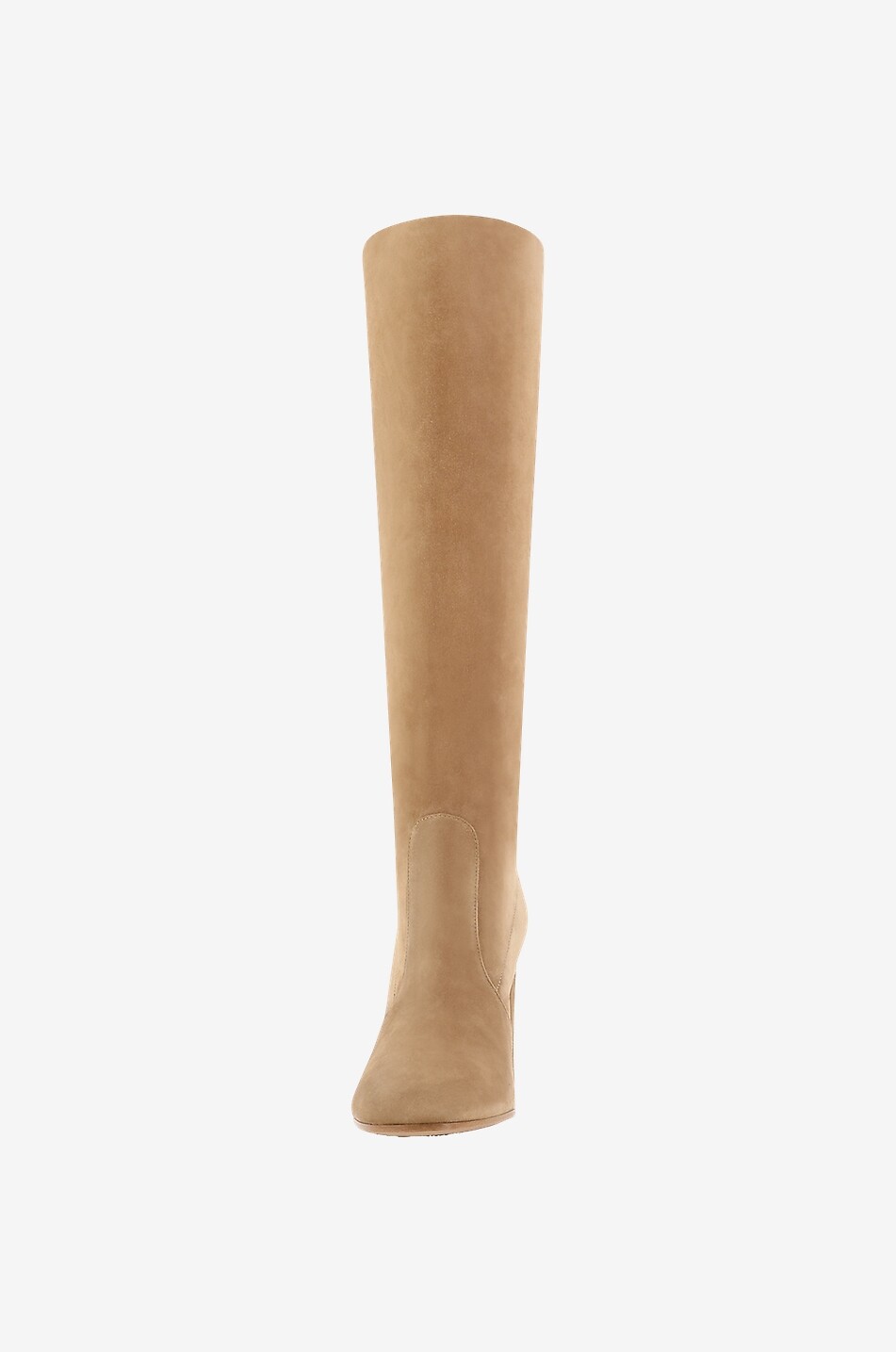 Glen 85 suede ankle boots with block heels
