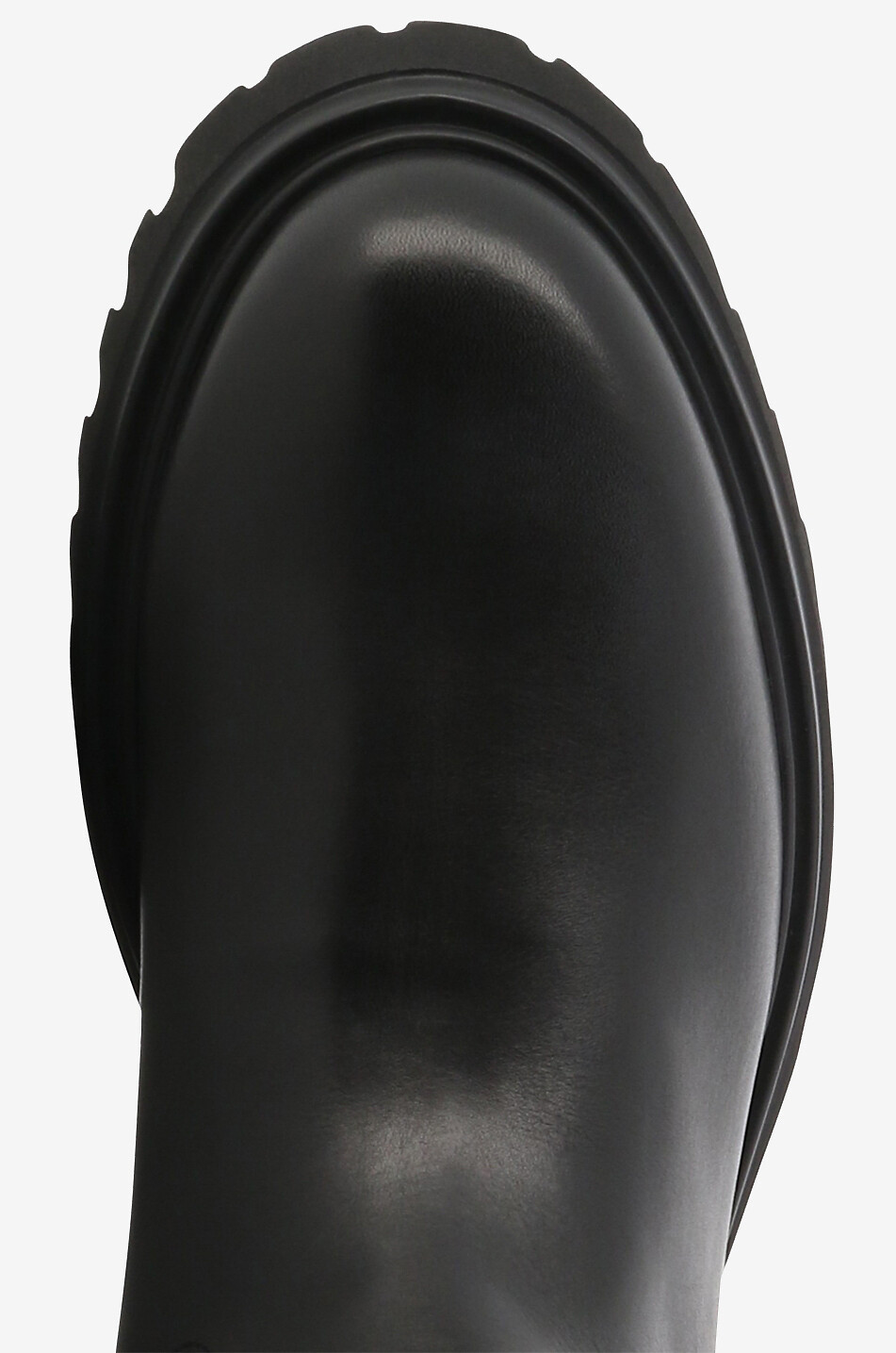 BONGENIE Wiki leather and shearling ankle boots Women BLACK 6