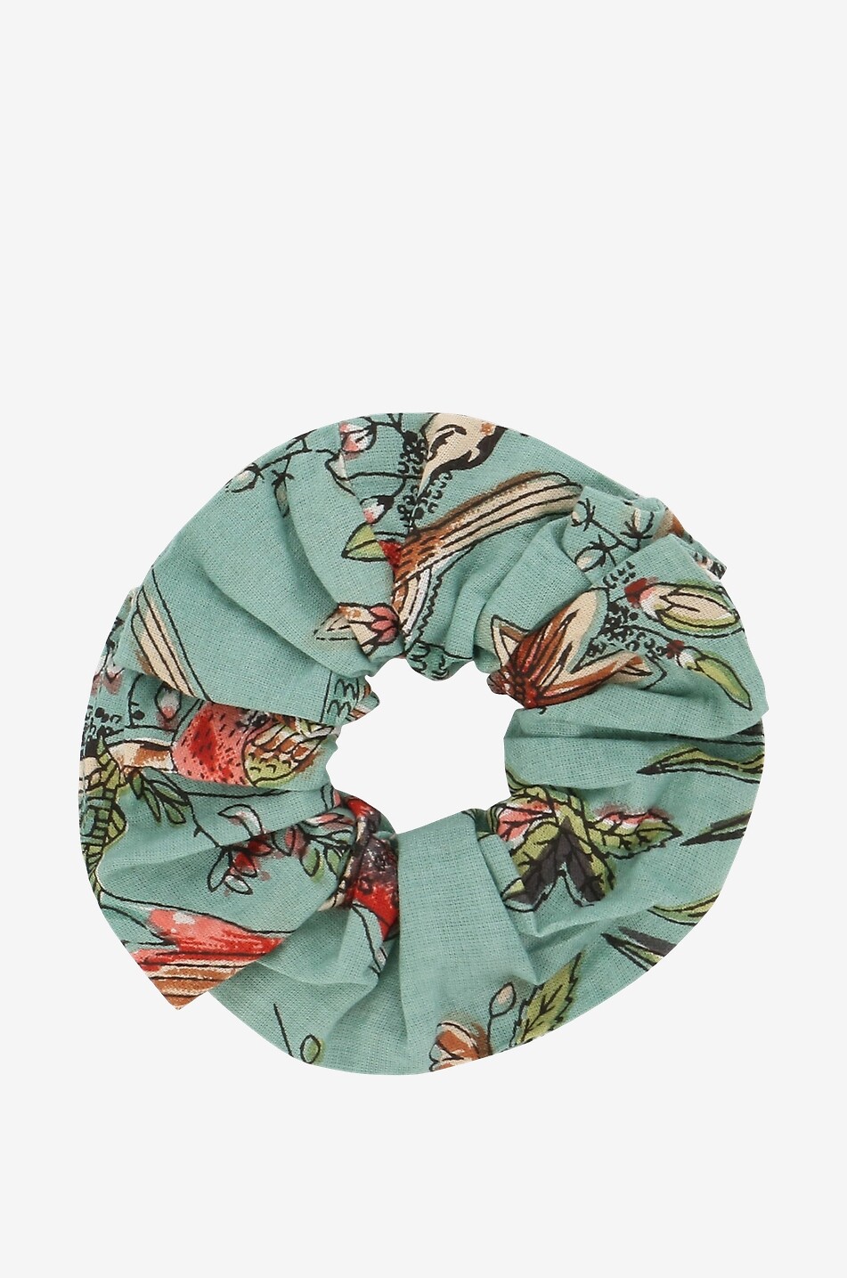 Oiseau Vert girls' scrunchie