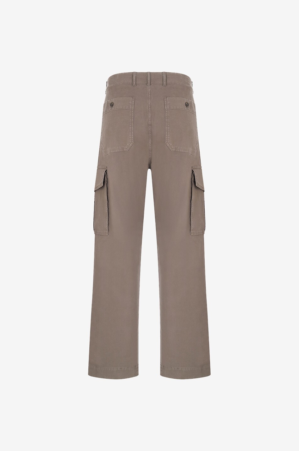OFFICINE GENERALE Kenny cotton cargo trousers Men GREEN 2
