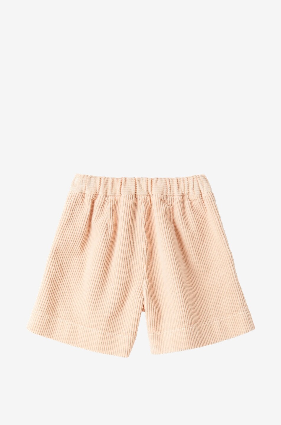 Short fille en velours côtelé