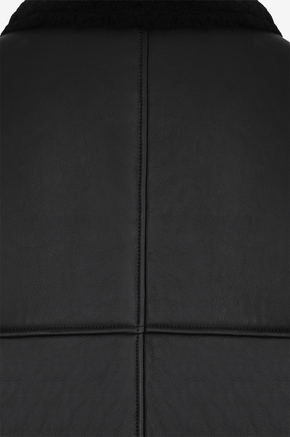 Kurze Boxy-Shearlingjacke Bugur