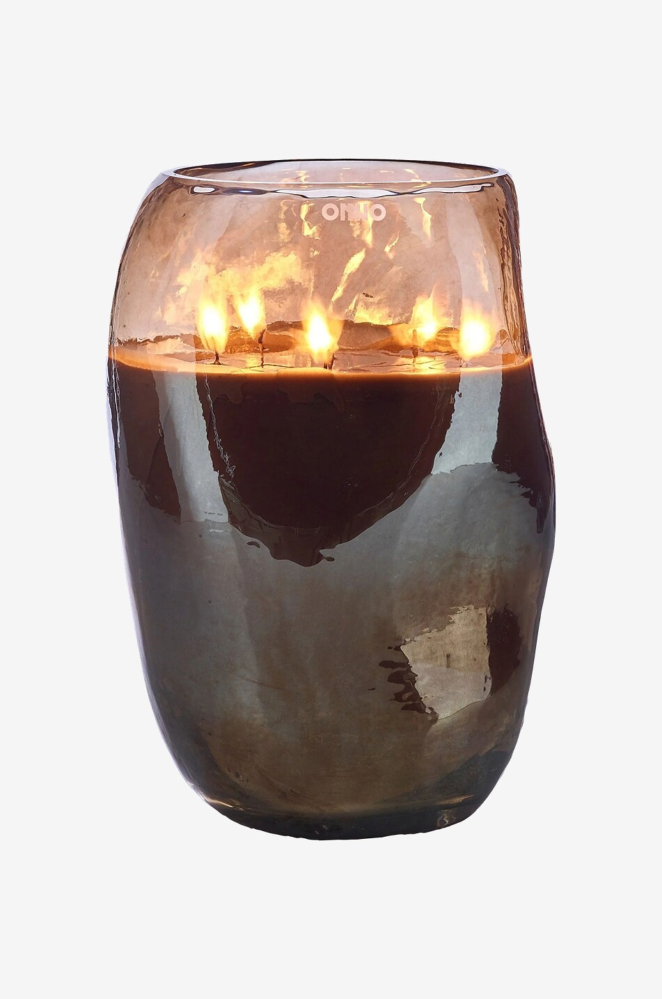Cape Champagne XL Sage large scented candle in glass jar