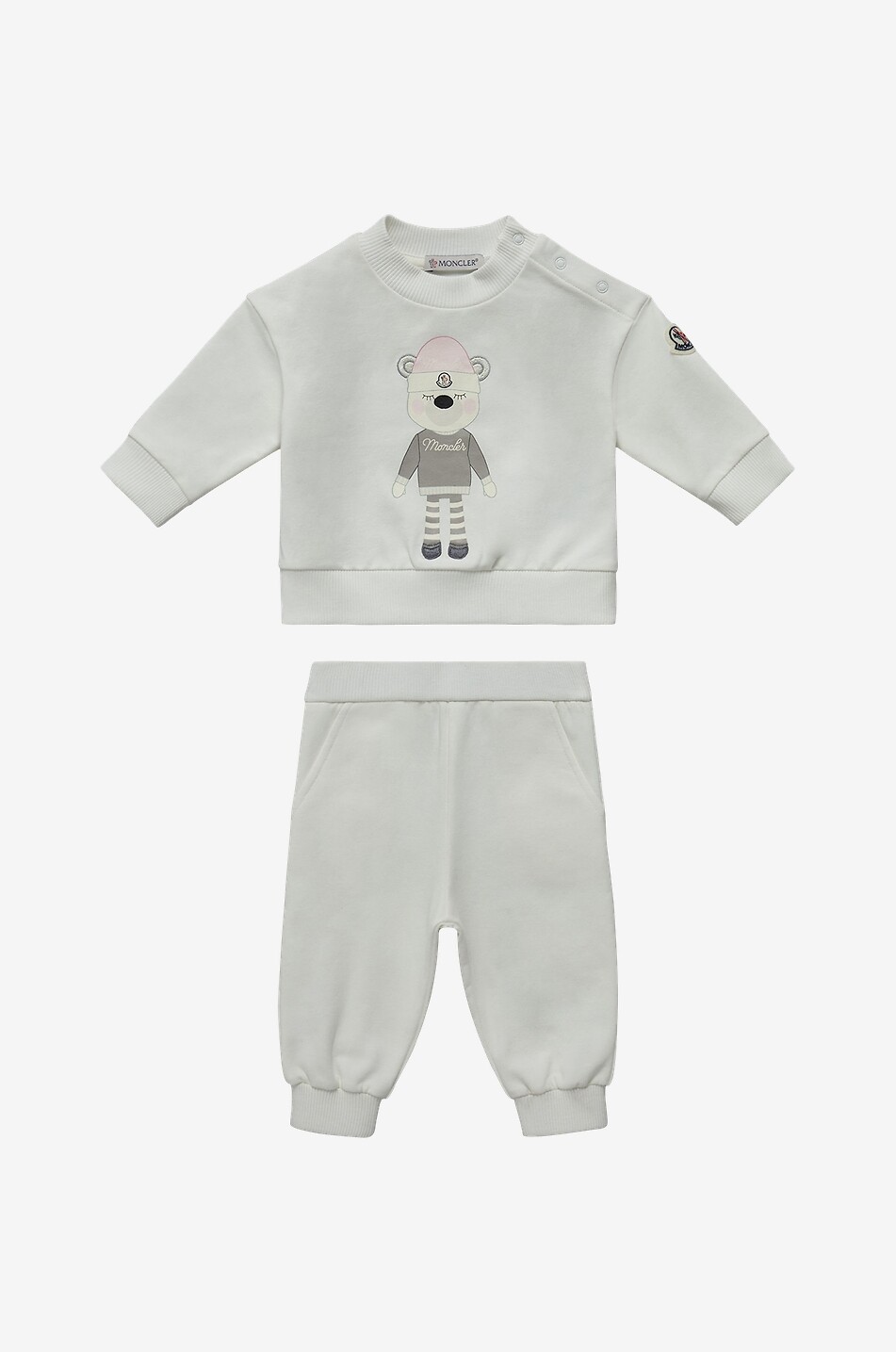 Baby-Jogginganzug mit Print Moncler Bear
