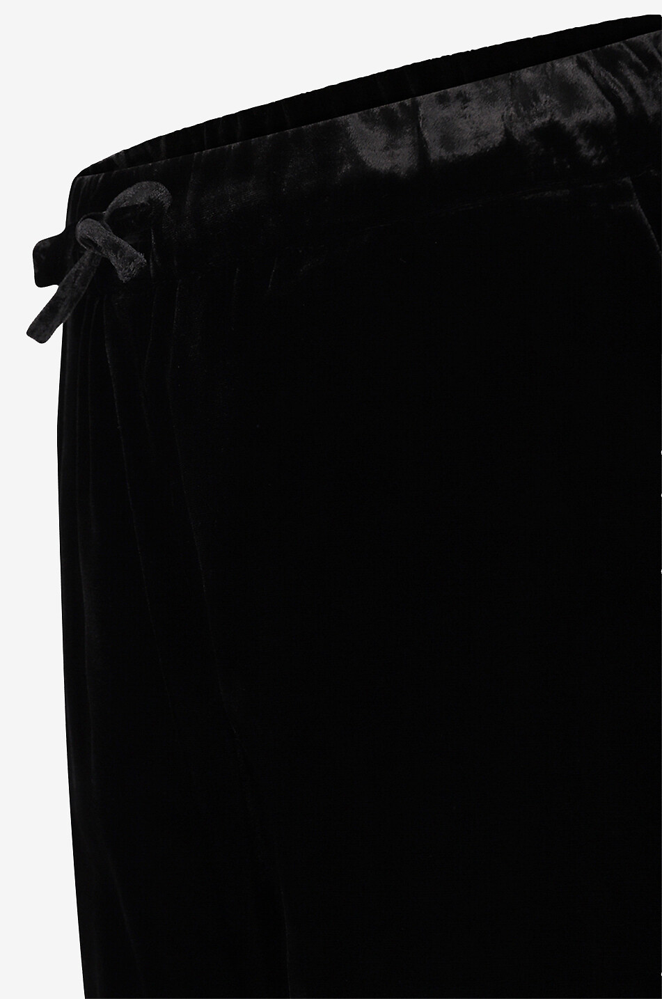 AKRIS PUNTO Pantalon skinny esprit jogging en velours Mike Femme NOIR 3