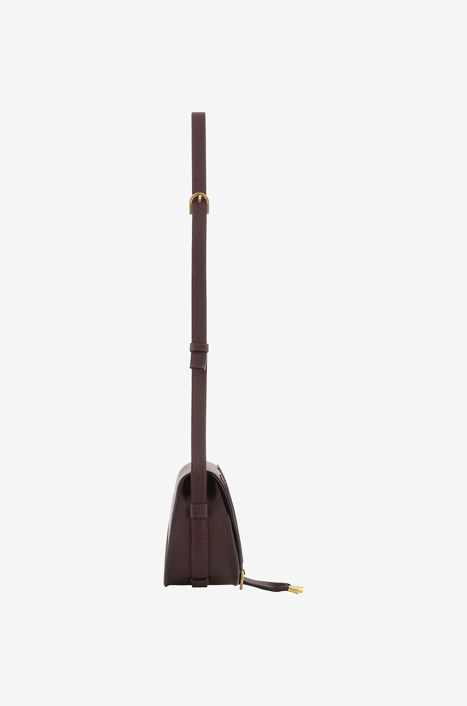CHLOE Sac porté épaule en cuir grainé Marcie Small Femme VIOLET 4