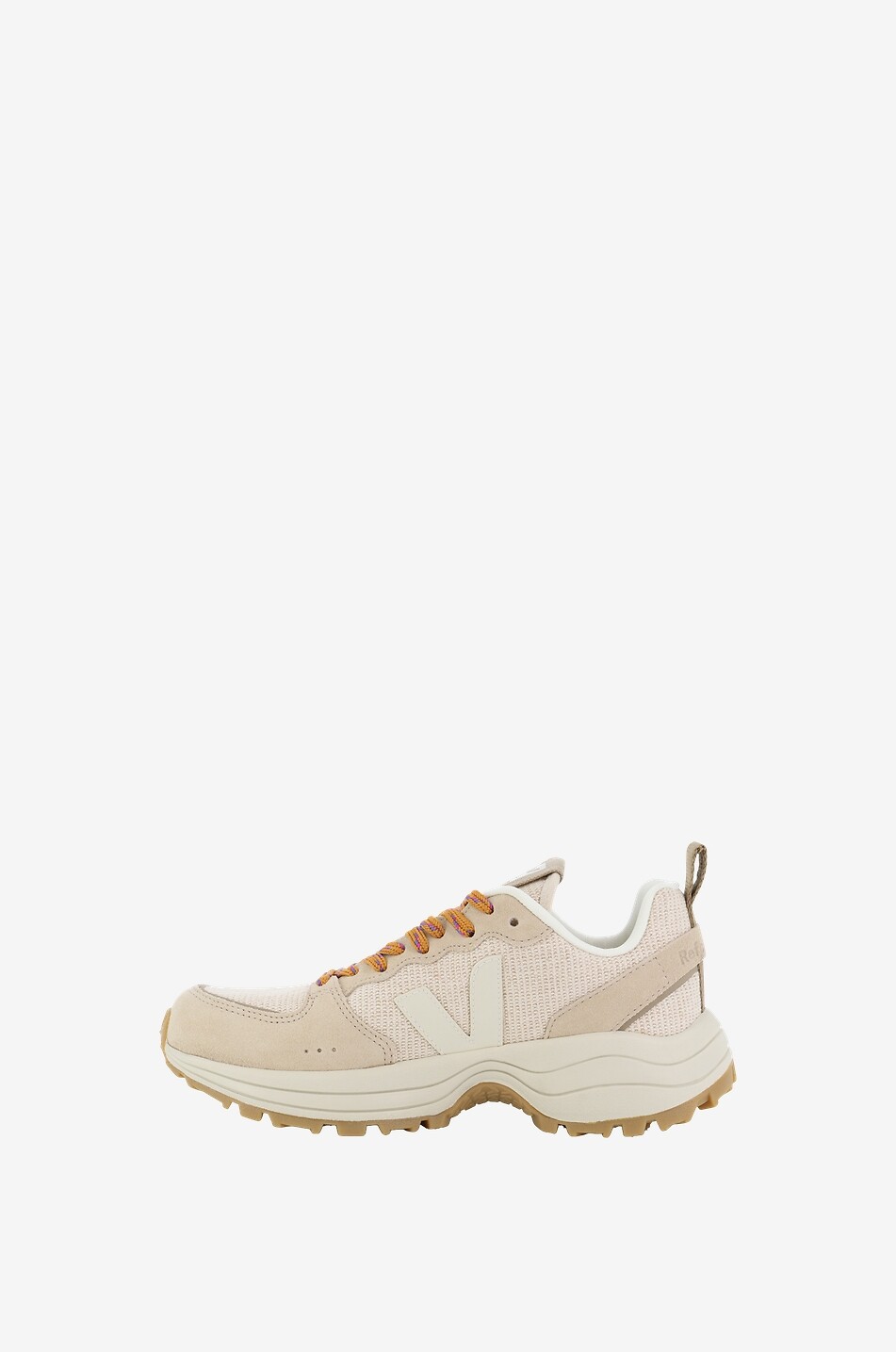 VEJA Baskets basses à lacet en coton Venturi x Reformation Femme BEIGE 3