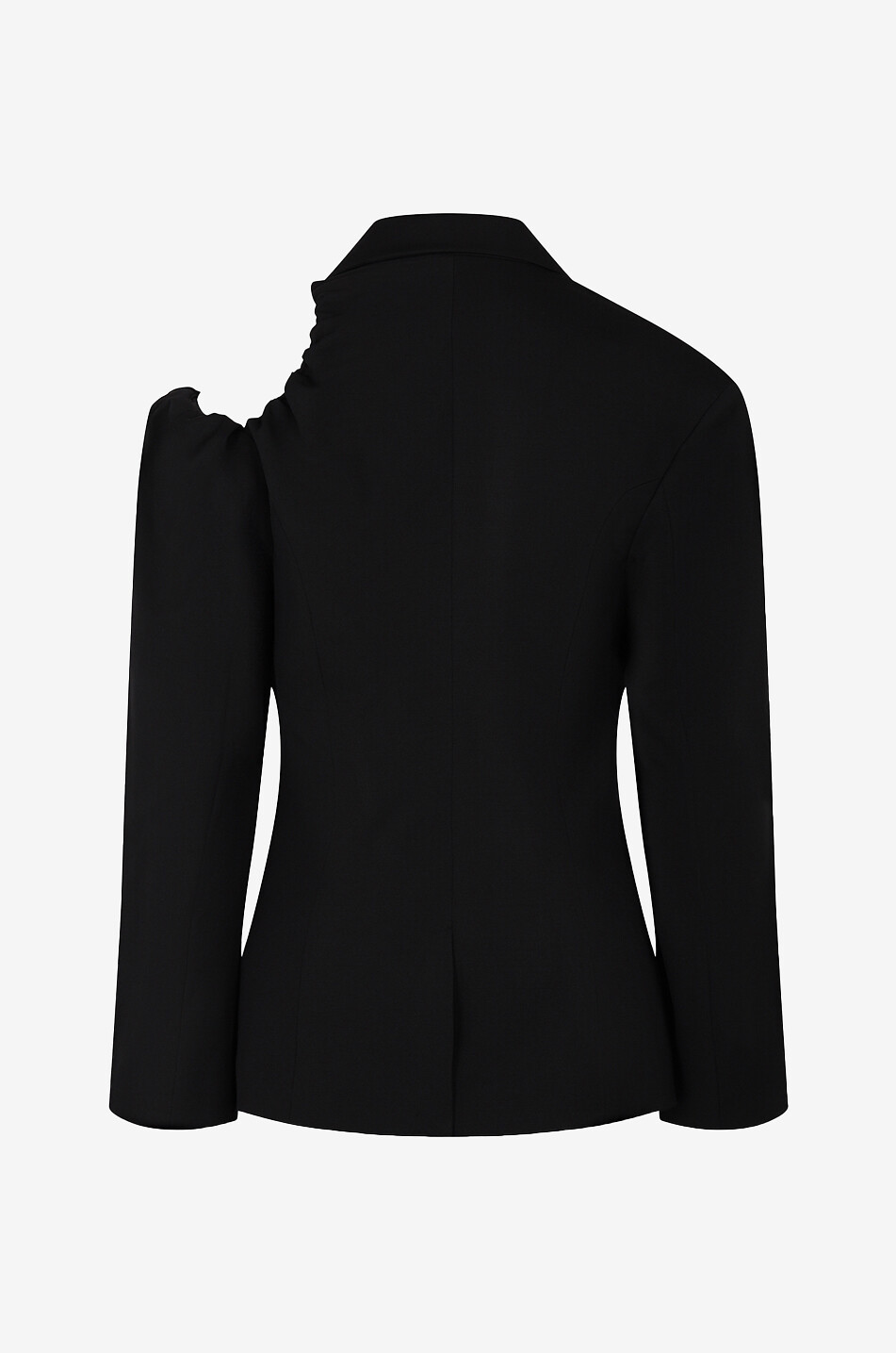 JACQUEMUS Blazer déstructuré en laine La Veste Galliga Femme NOIR 2