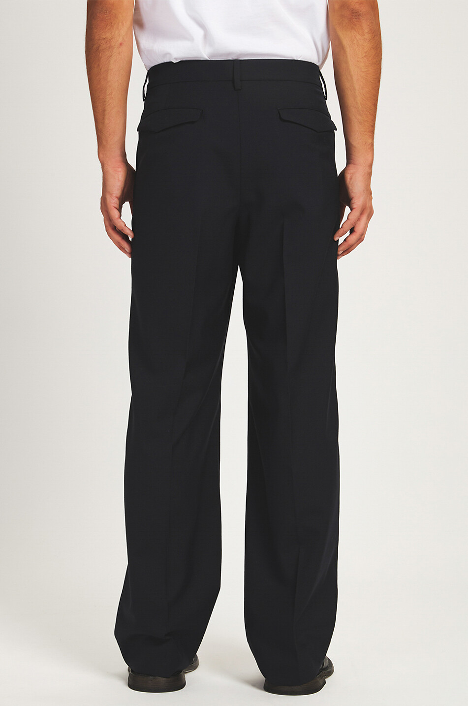 BARENA VENEZIA Delfo Soro straight-leg wool trousers Men DARK BLUE 6