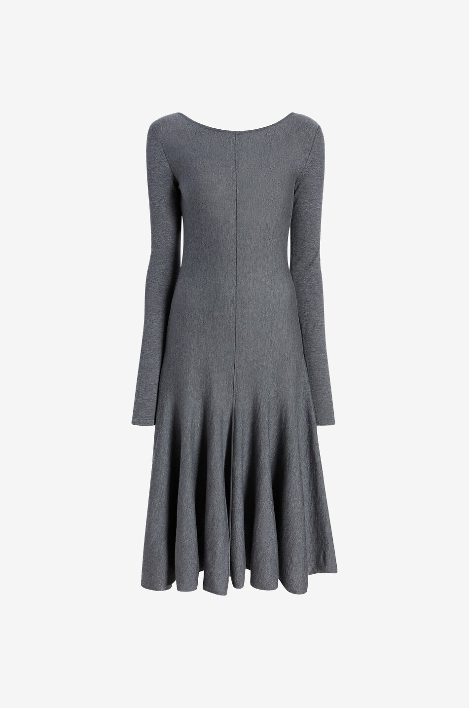 Ausgestelltes Midi-Strickkleid Dany