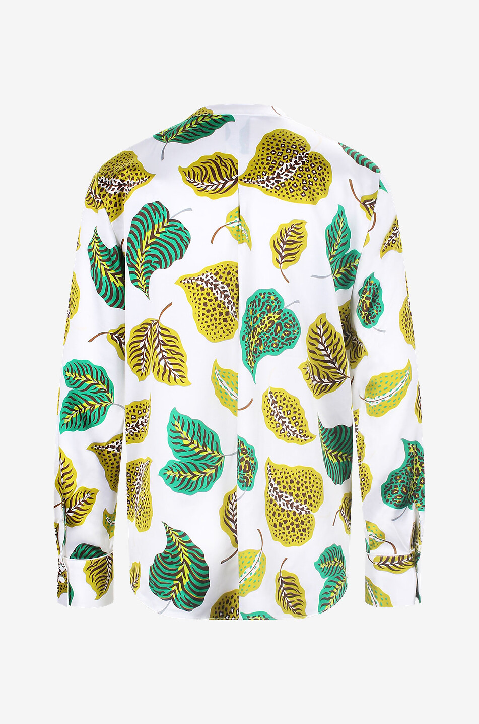 Langärmelige Bluse aus Seide