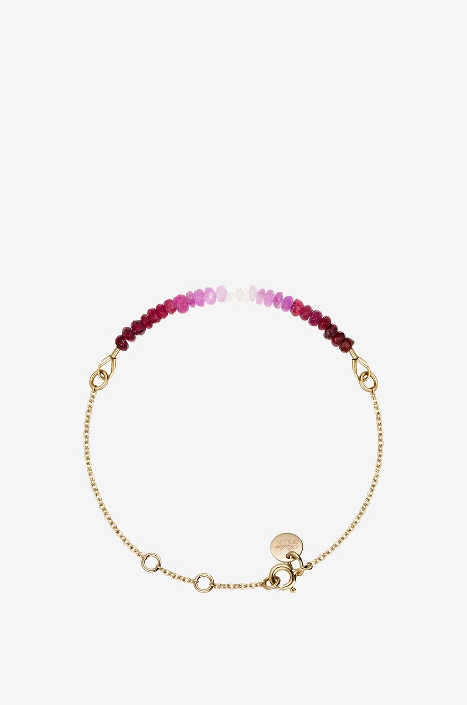 Goldenes Armband Nonza Rubin