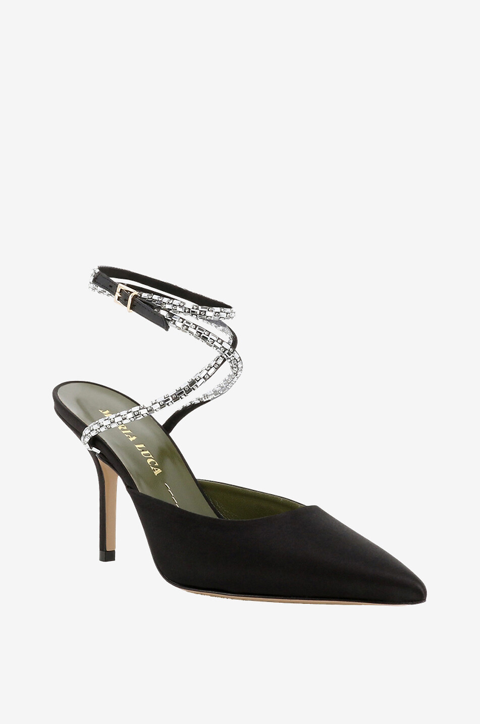 MARIA LUCA Pumps aus Leder Giuditta Damen SCHWARZ 1