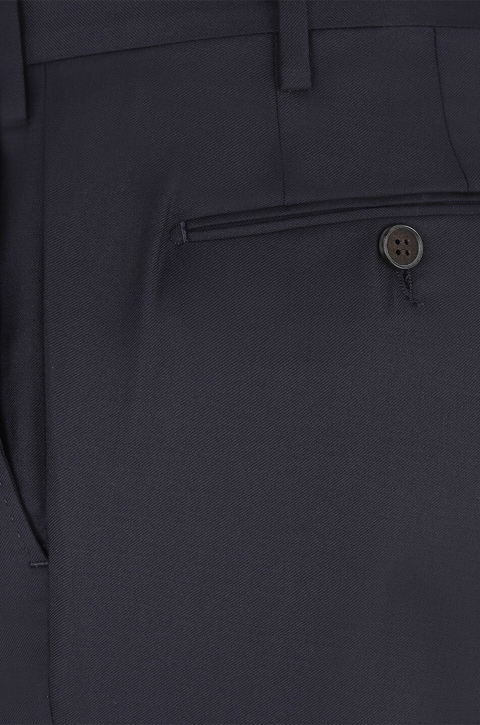 Gerade Hose aus Schurwolle