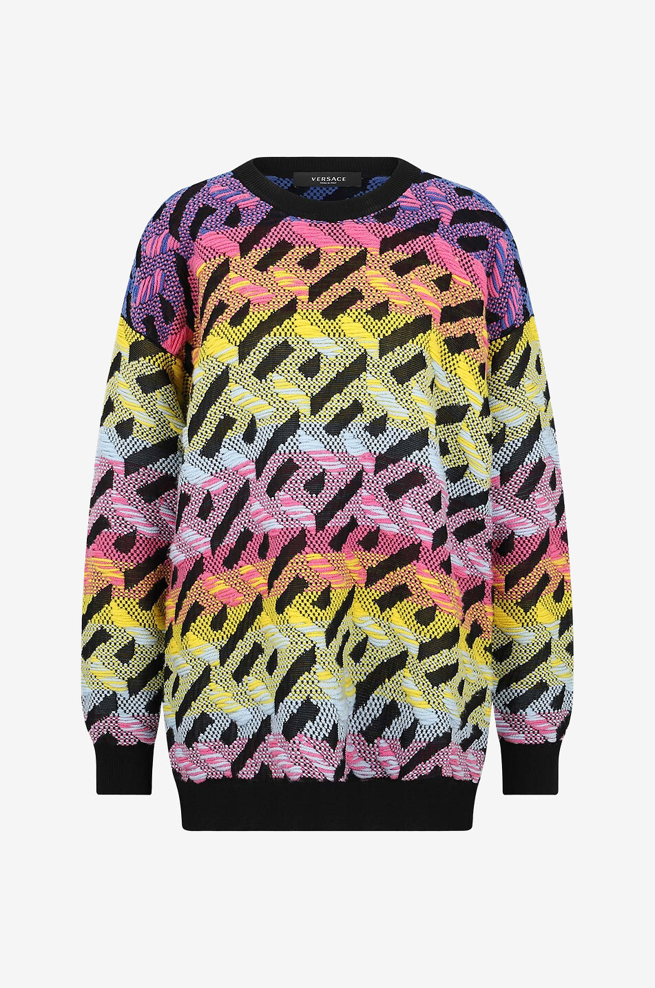 Oversize-Jacquardpullover La Greca