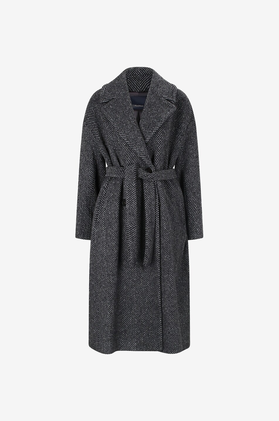 Calais virgin wool and silk long coat S MAXMARA Bongenie