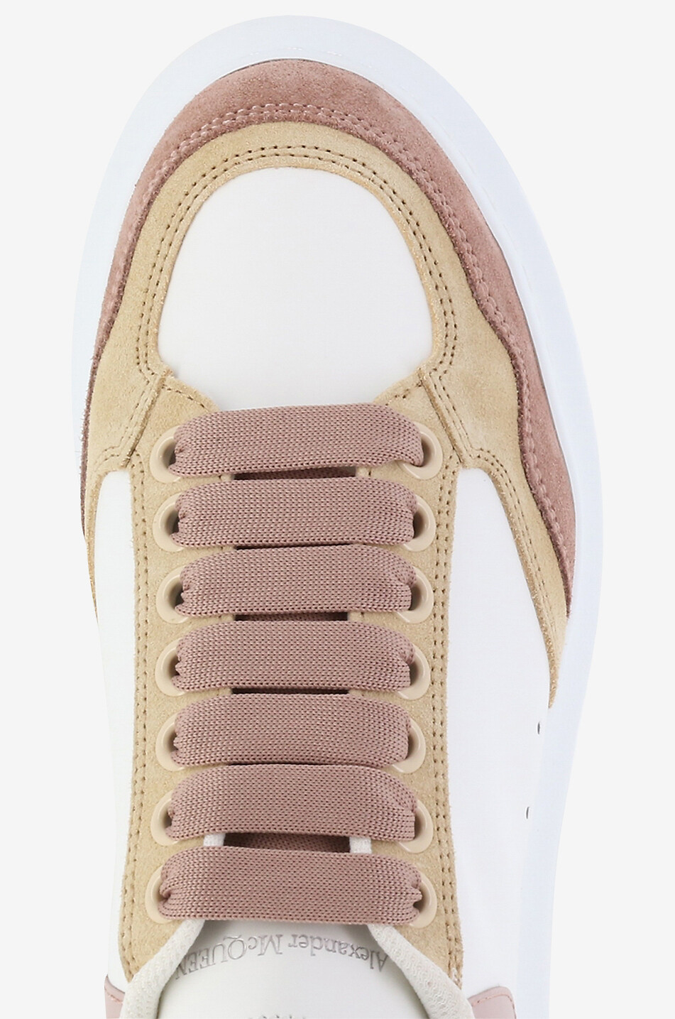 ALEXANDER McQUEEN Baskets basses bi-matière Oversize Femme MULTICOLORE 5