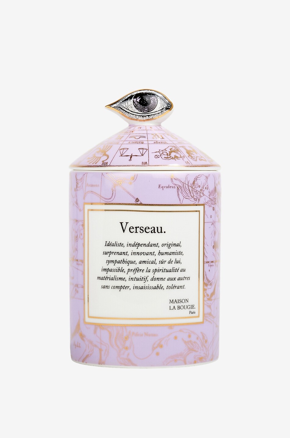 MAISON LA BOUGIE Duftkerze Zodiac Collection - Verseau 350 g Haus HELLVIOLETT 1