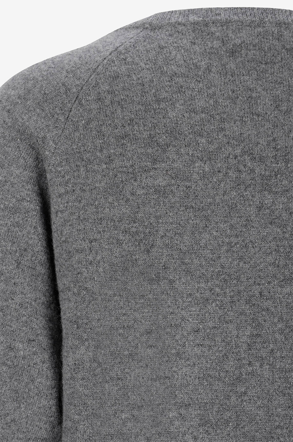 BONGENIE Pull col rond en cachemire Femme GRIS FONCÉ 3