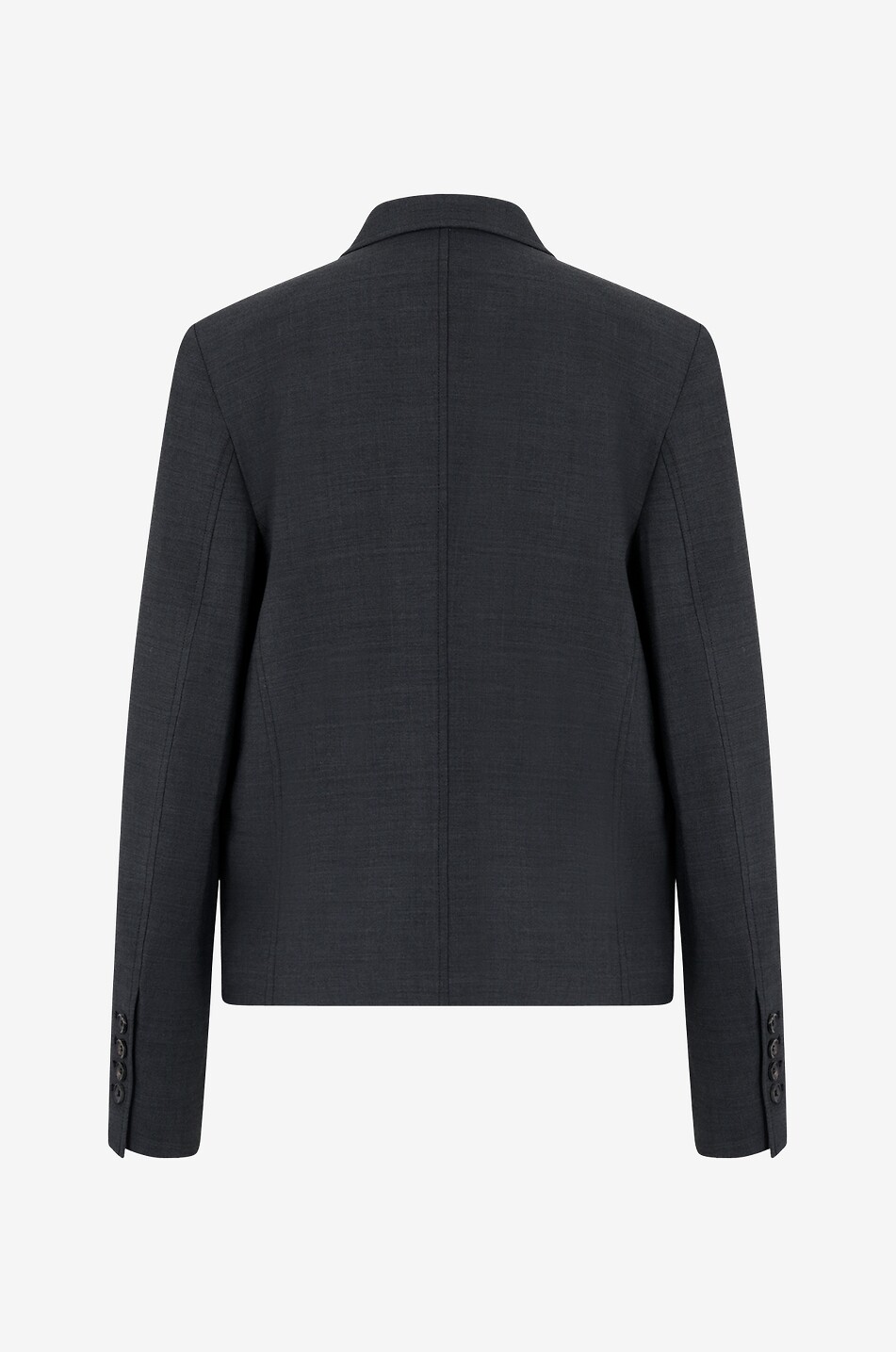 Petite Crepe Suite single-breasted blazer