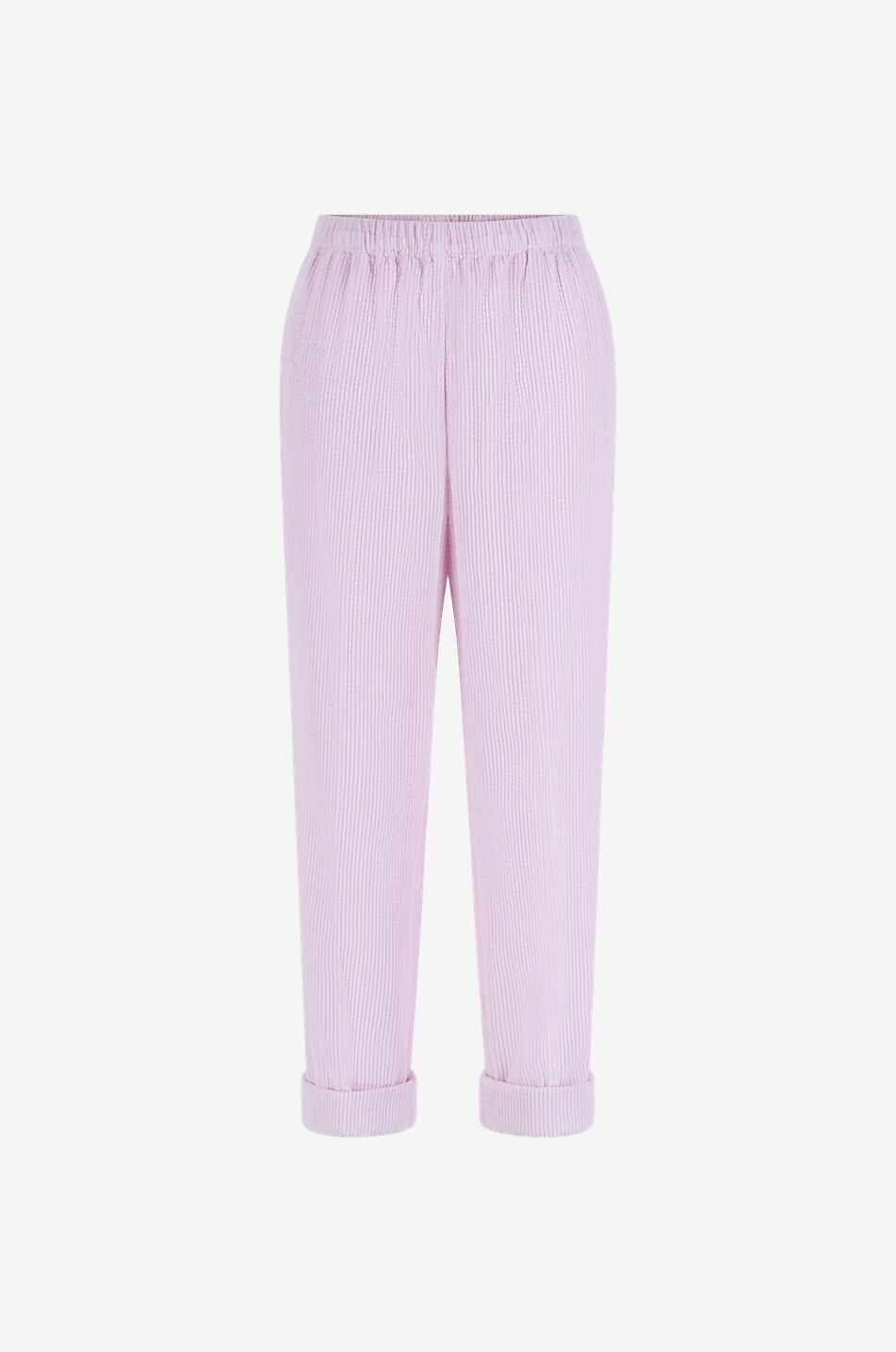 AMERICAN VINTAGE Padow cotton straight leg trousers Women LIGHT PINK 1
