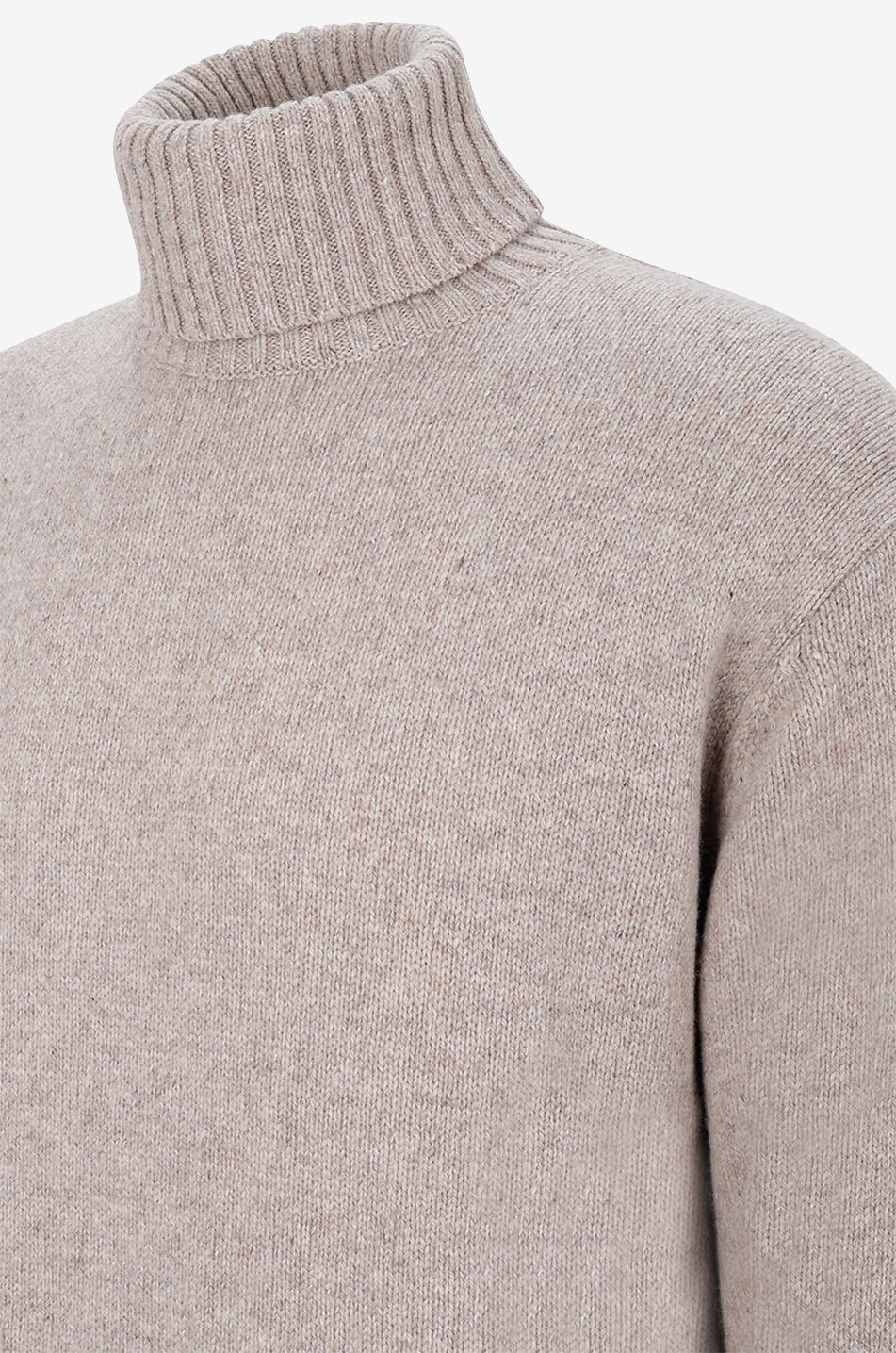 Pull à col roulé en laine Eco Wool