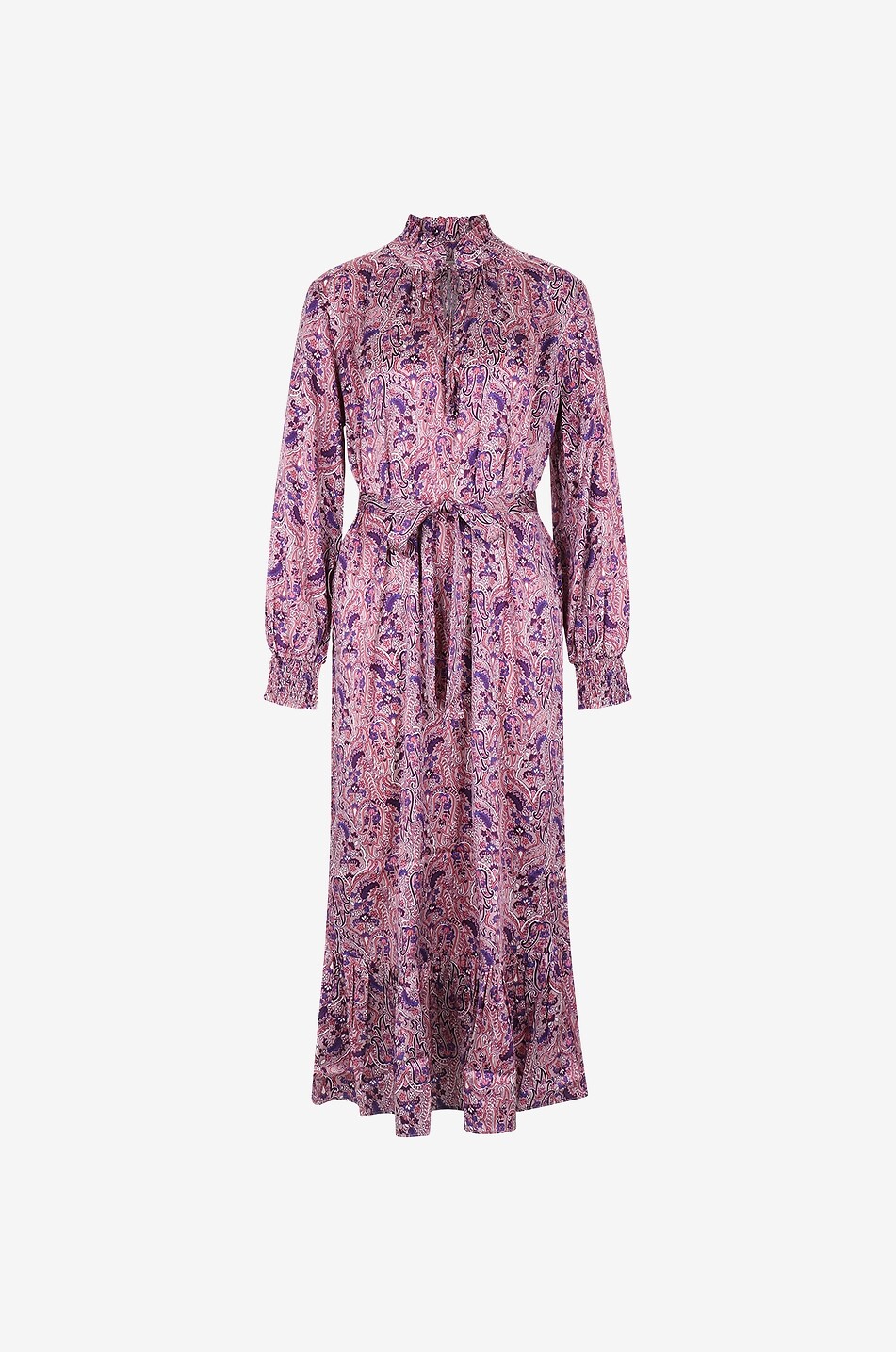 CHARLOTTE SPARRE COPENHAGEN Robe midi motif Paisley en soie Elinor Femme MULTICOLORE 1