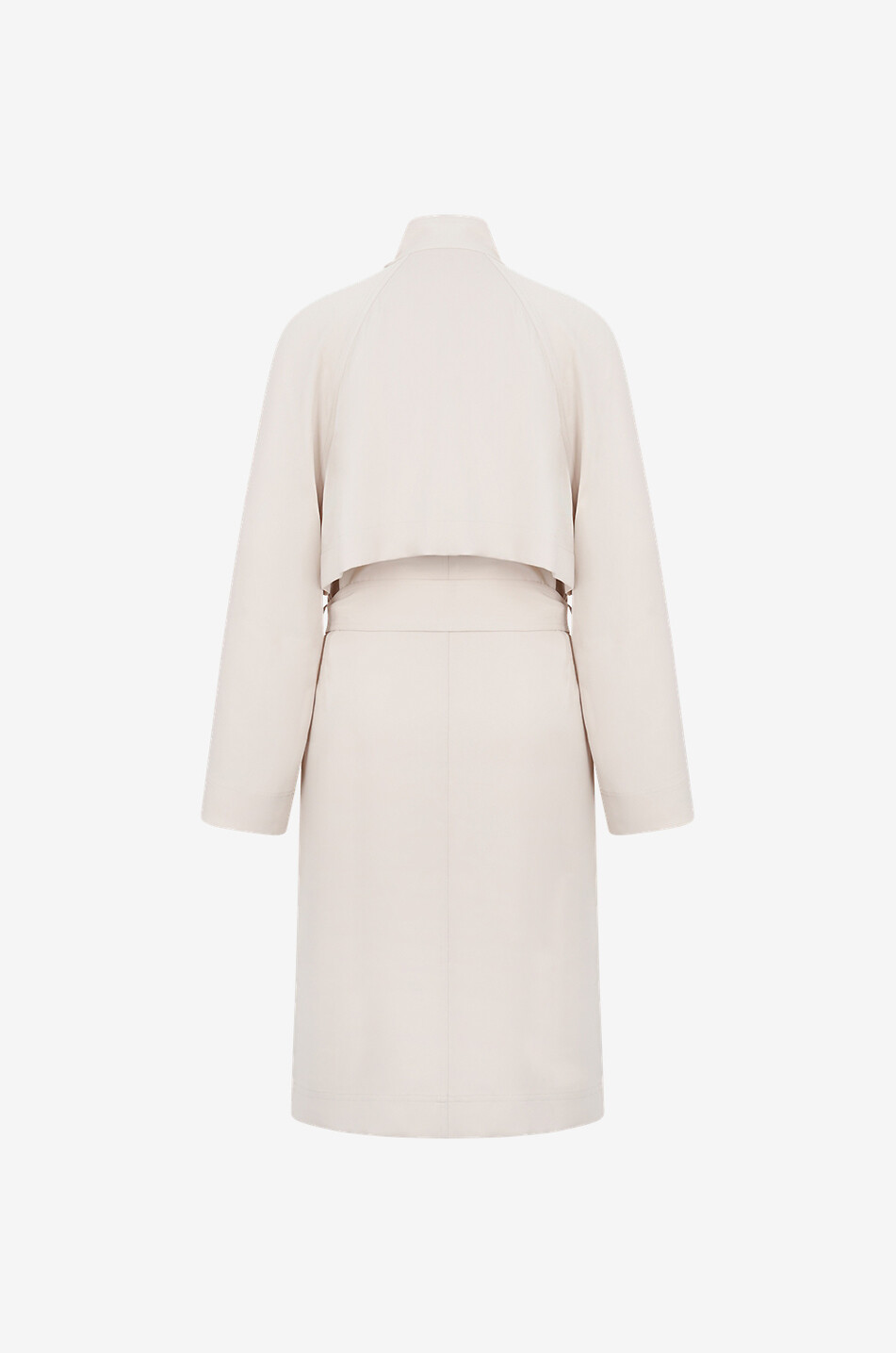 Midilanges Trench-Kleid