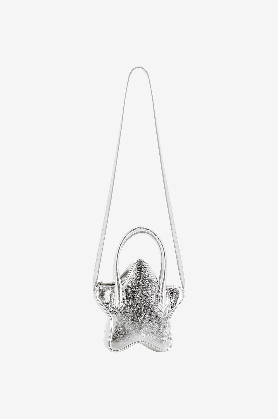 Medusa Star girl's metallic shoulder bag