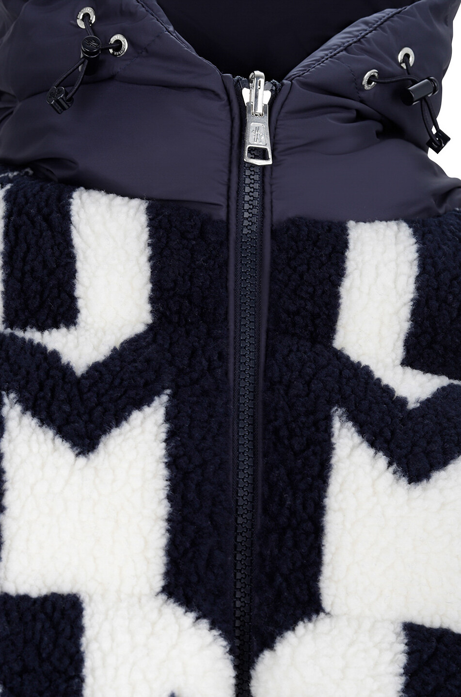 MONCLER Mondego reversible bi-material down jacket Men MULTI COLOURED 3