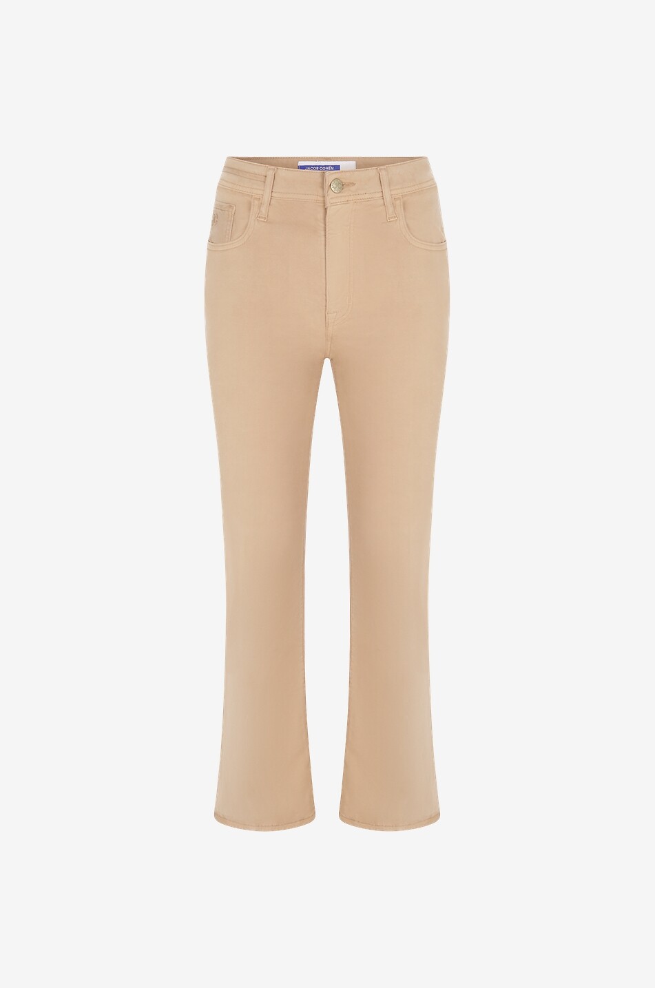 Pantalon chino taille haute Victoria Crop Flare