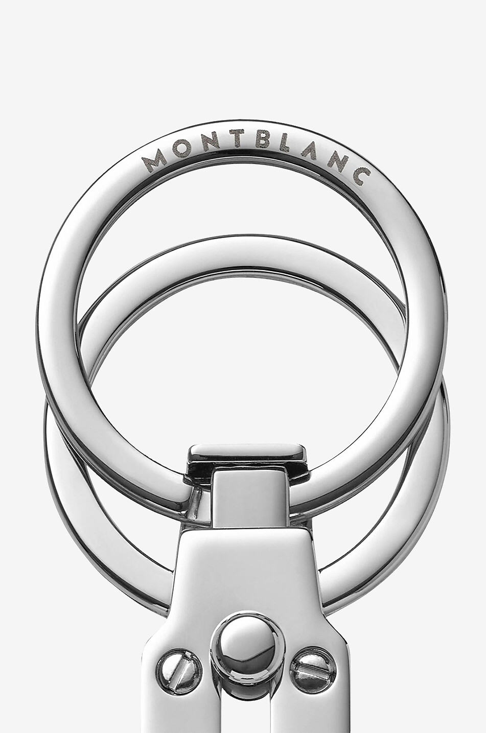 MONTBLANC Porte-clés en cuir Sartorial Loop Homme GRIS 4