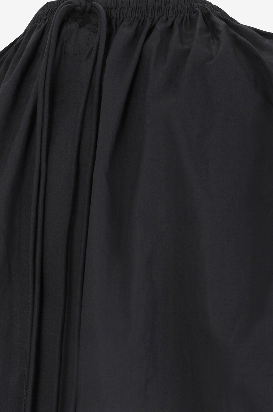 ULLA JOHNSON Top à manches courtes en coton Frances Femme NOIR 3
