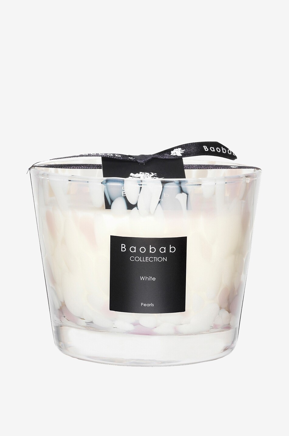 BAOBAB Bougie parfumée White Pearls Max 10 - 1,35 kg Maison BLANC CASSE 1