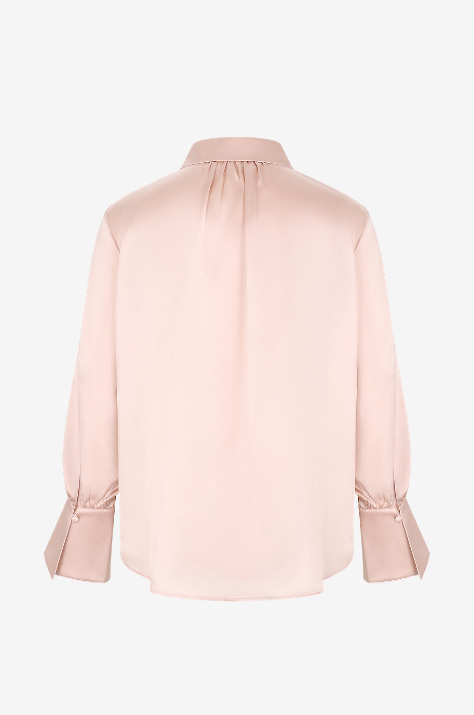 Langärmelige Bluse aus Seide Elin