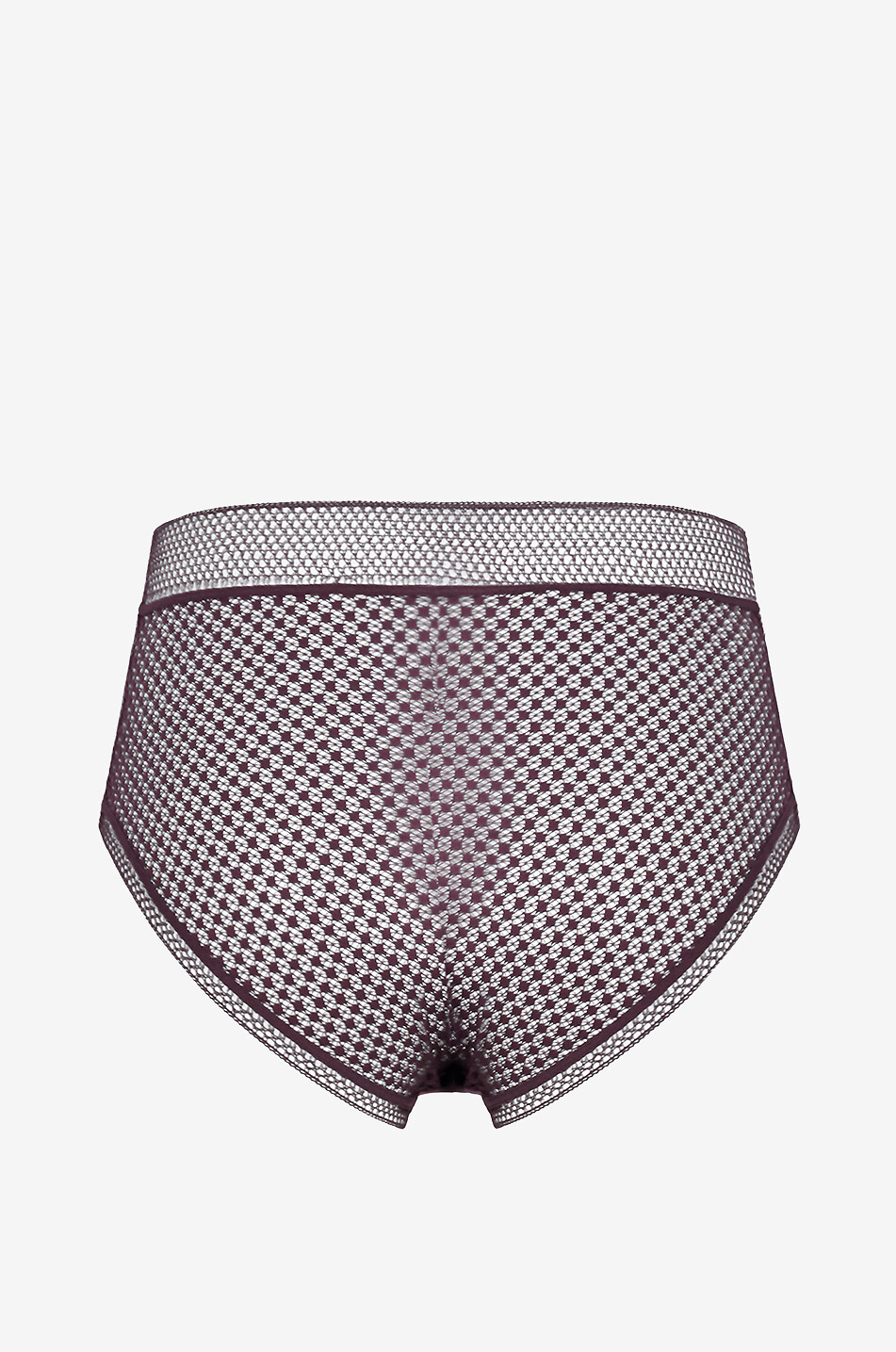 ELSE Bella high-waisted briefs Women DARK PURPLE 2