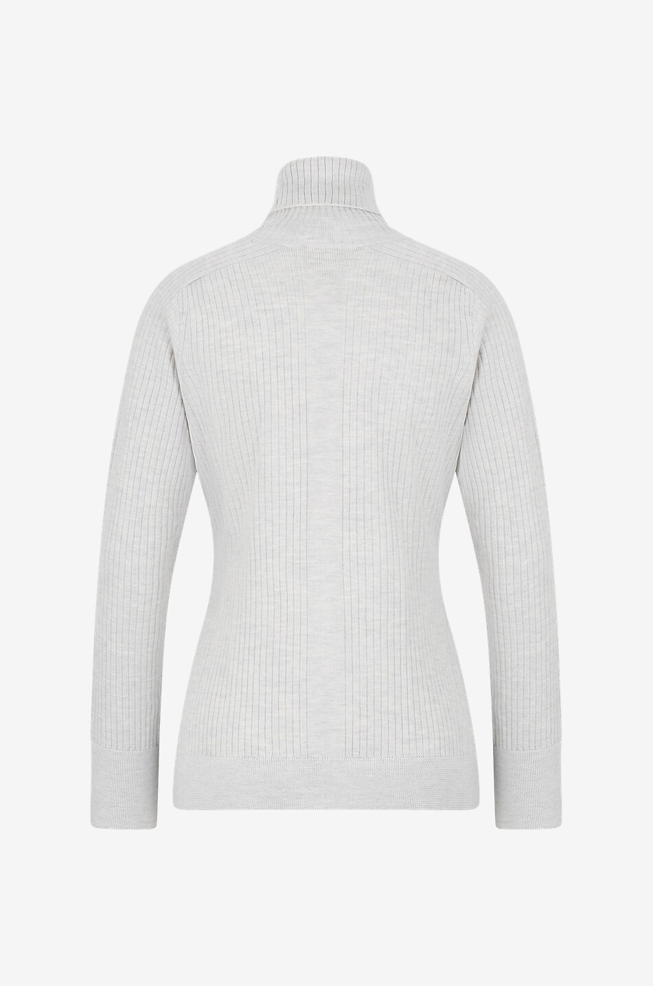 Pull chaussette à col roulé en laine mérinos Jacob