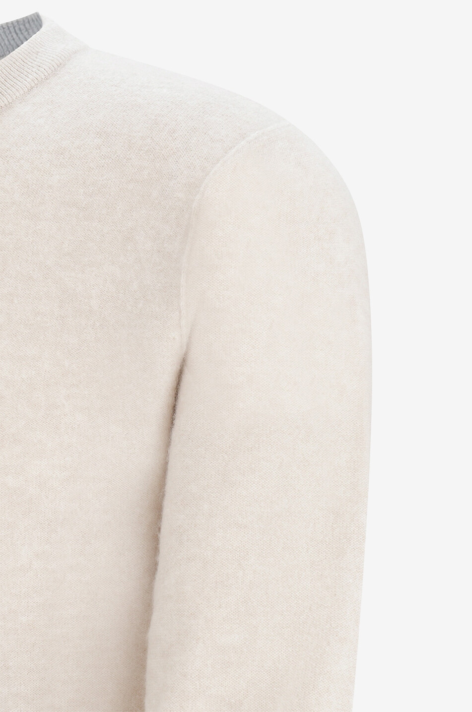 Pullover mit Rundhalsausschnitt aus Kaschmir