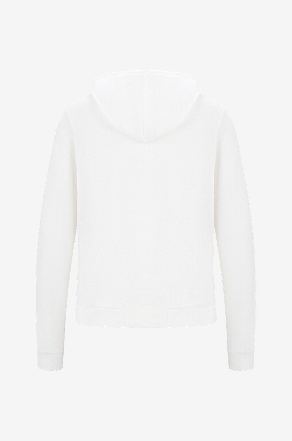 MAJESTIC FILATURES Sweatshirt mit Kapuze aus Baumwolle und Modal Damen CREMEFARBEN 2