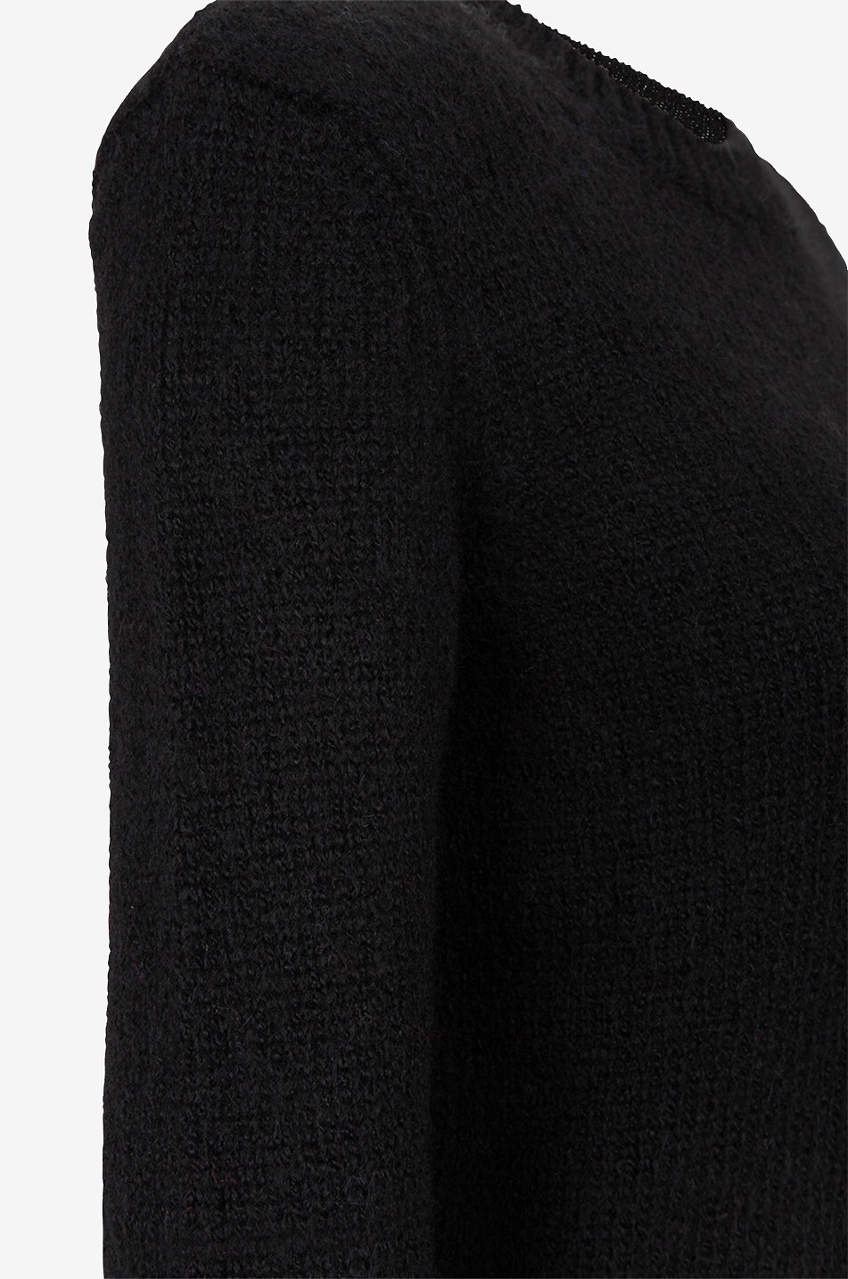 ISABEL MARANT Erwany short jumper with shoulder pads Women BLACK 3